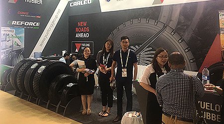 跃龙橡胶集团参加第17届迪拜汽车展 