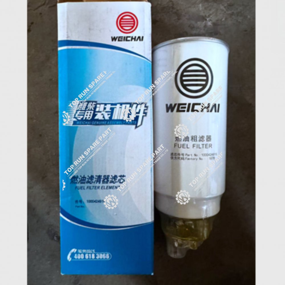  Fuel Filter 1000424916 of weichai