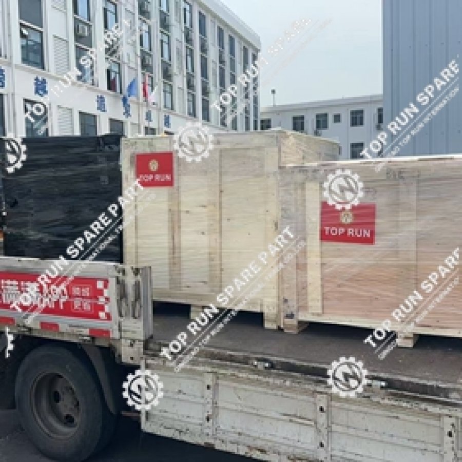 Shipment News: Fully Inspected & Packaged XCMG Truck Crane Parts Shipped to Southeast Asia | Top Run Parts