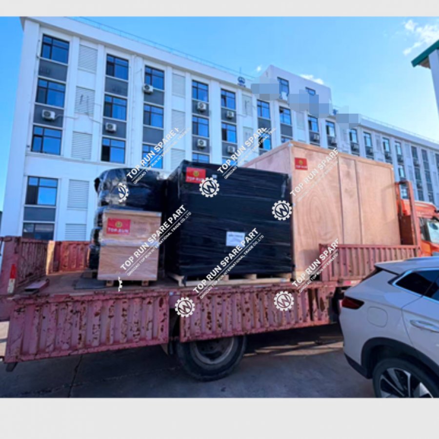 Zoomlion ZTC250H431 Truck Crane Parts Delivered to Port & Ready for Sea Freight