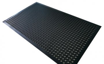 KM102-有孔ゴムマット