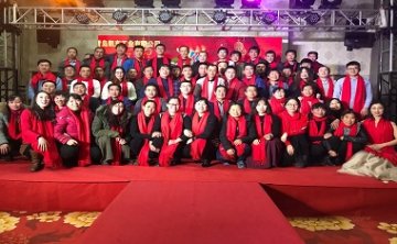 会社設立10周年の忘年会