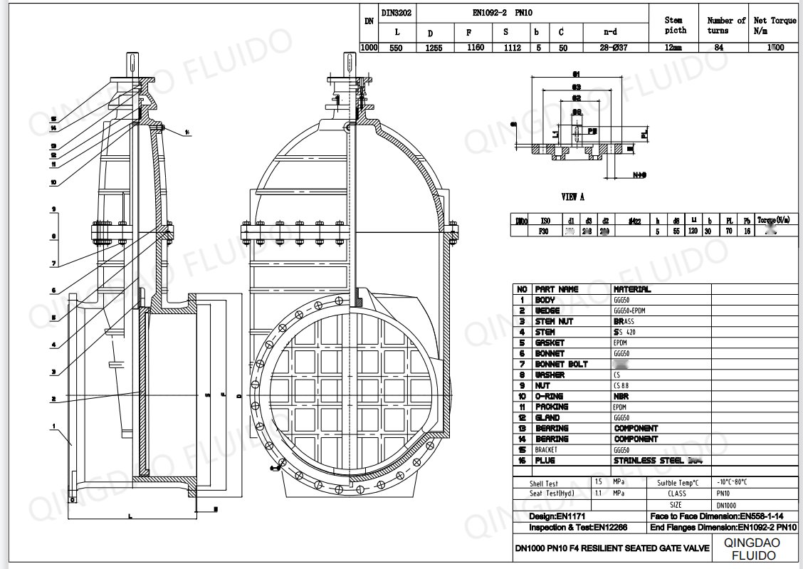 Cast-iron-Resilient-Gate-Valve-DIN3202-F4-DN1000-PN10-DRAWING Cast-iron-Resilient-Gate-Valve-DIN3202-F4-DN1000-PN10-DRAWING
