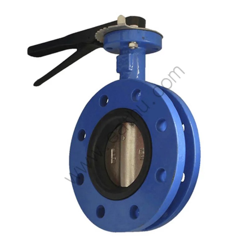 The U-flange butterfly valves consist of a U-shaped flange design that enables their easy installation and connections onto the piping system. 
