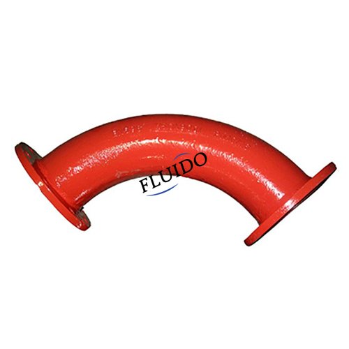 90° Double Flanged Long Radius Bend