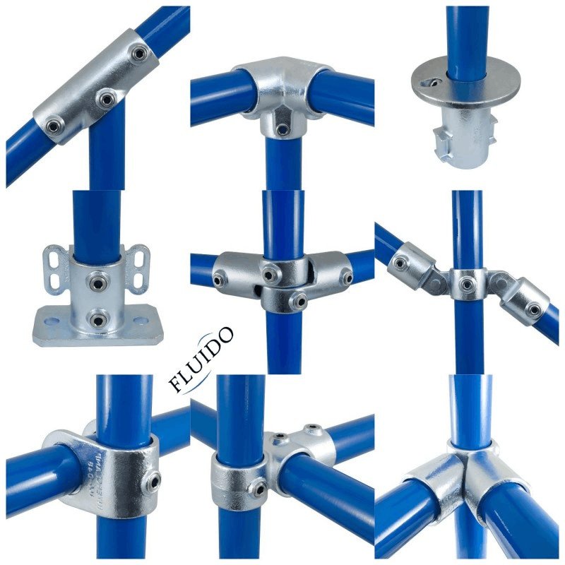 Aluminum Key Clamp Fittings ODM OEM factory.png