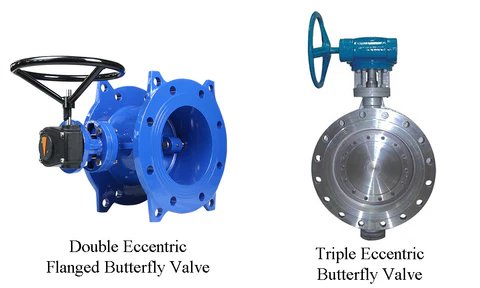 Double Eccentric flanged butterfly valve VS Triple Eccentric butterfly valve.png