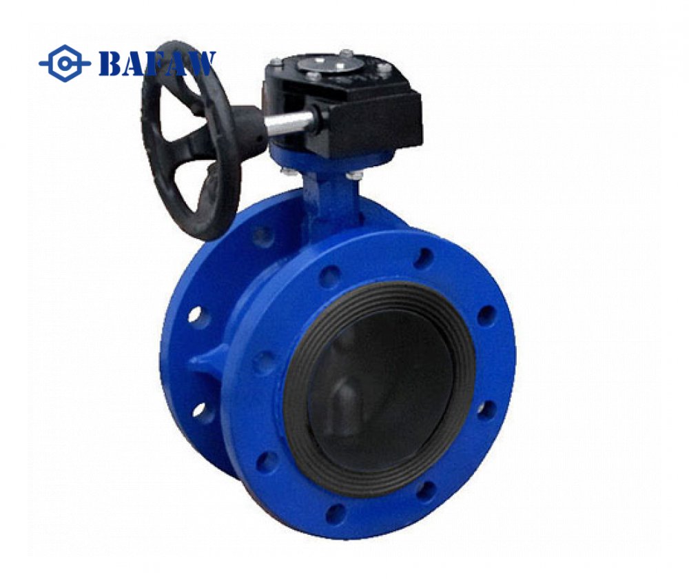 EN593 Double Flanged Butterfly Valve