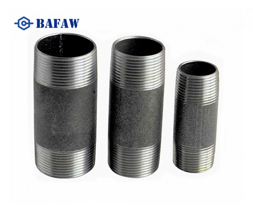 Black Steel Pipe Nipple