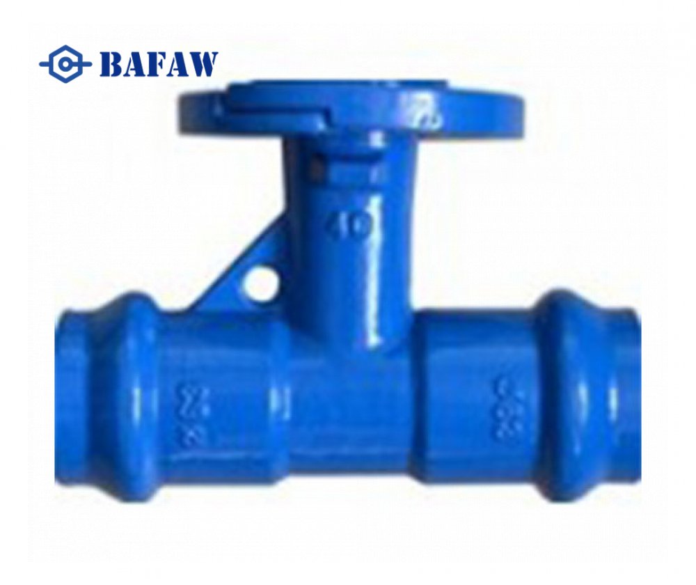 PVC Socket Medium Flanged Tee