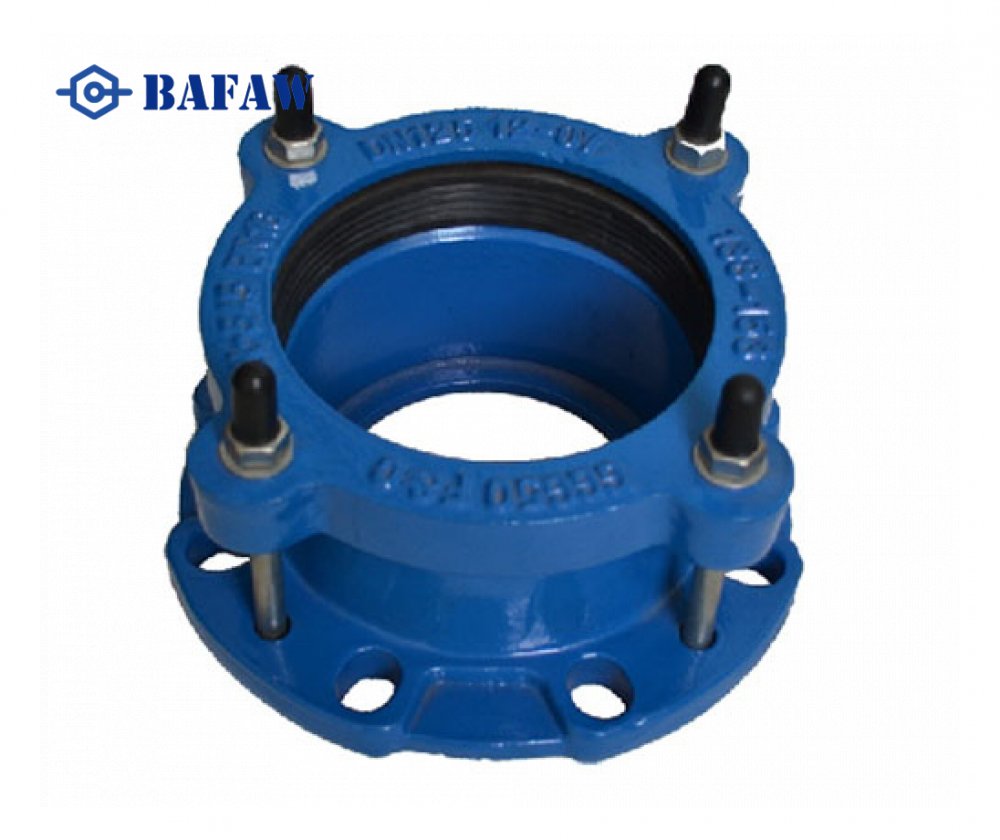 Wide-range flanged adaptor