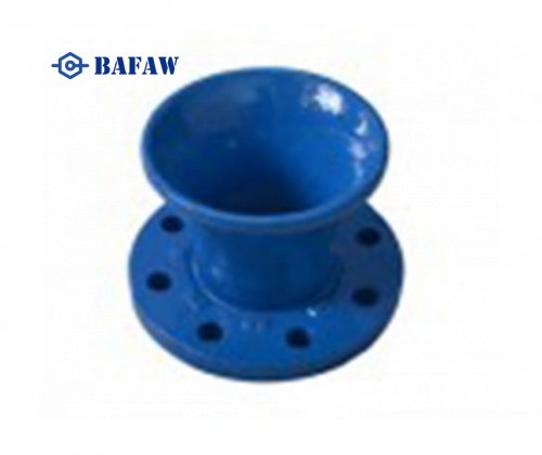Flanged bell mouth pipe