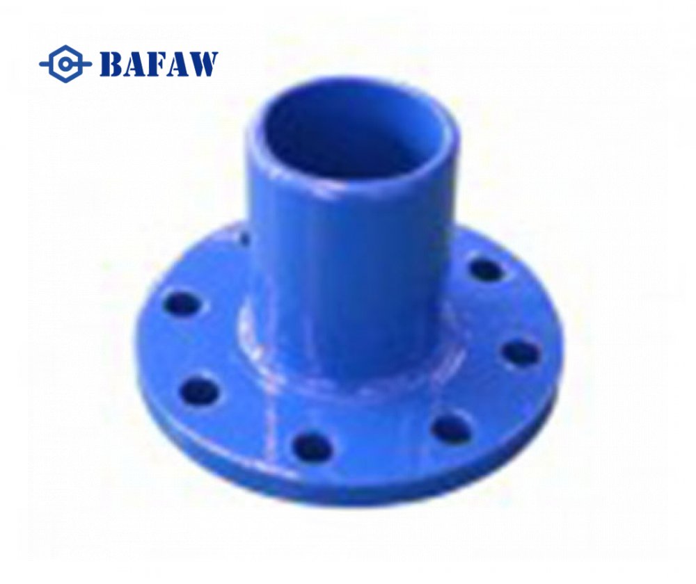 PVC flanged intubation pipe