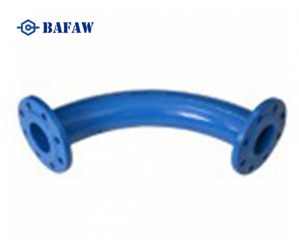 Double Flanged Length-Diameter Bend Pipe