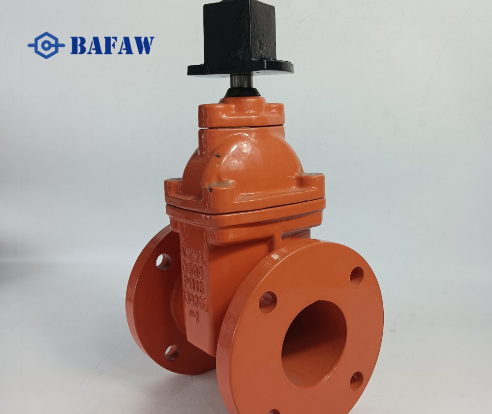 C509 AWWA C515 Cast iron Gate Valve-2