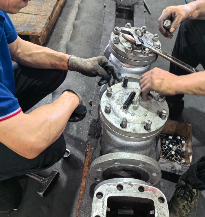 Industrial Valve Strict Quality Control, Secondary Inspection | BAFAW