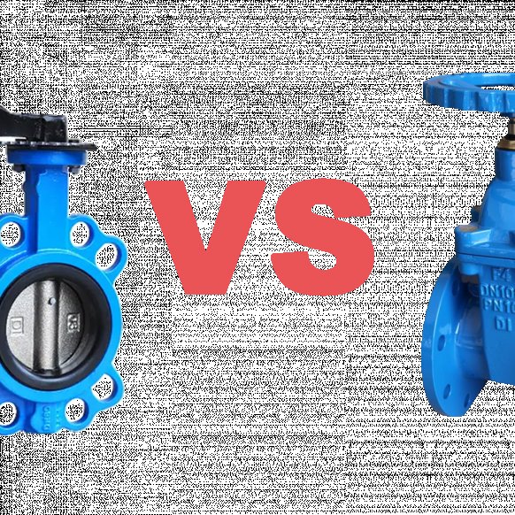 What are the differences between butterfly valves and gate valves?