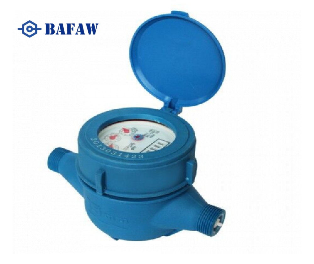 Rotary-vane Dry-dial plastic water meter