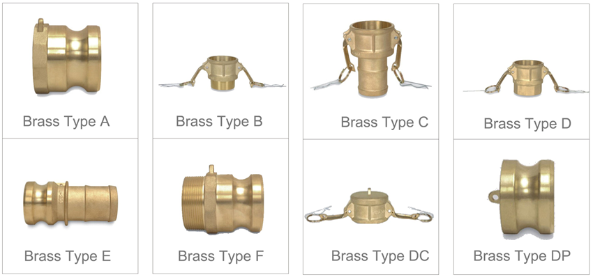 Brass Cam Groove Coupling & Quick Coupling type