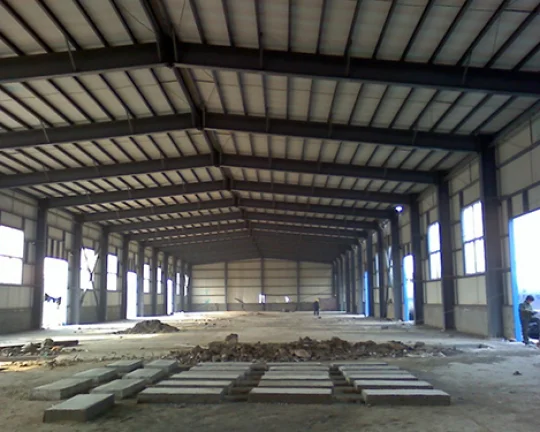Benin Steel Structure Factory 77x20x7M