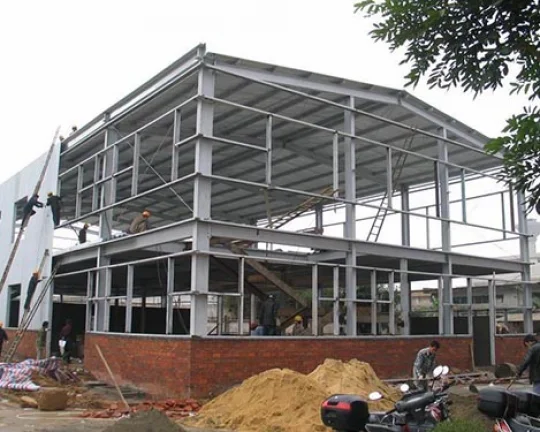 Low Cost Prefabricated Metal Building Construction Materials
