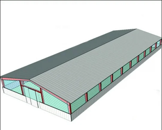 Low Cost Prefabricated Steel Structure Sports Hall