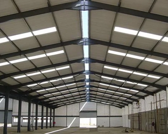 Costa Rica Steel Structure Warehouse 80x36x10.2M