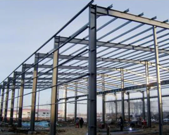 Algeria Steel Structure Workshop 50x24x8M