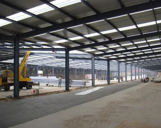 Nigeria Steel Structure Warehouse 100x50x6M