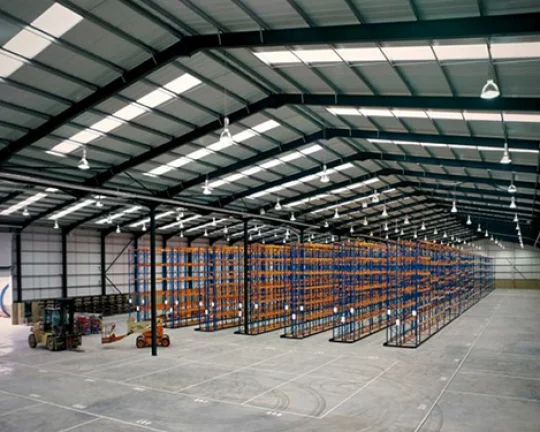 Nigeria Steel Structure Warehouse 83x36x6M