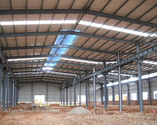 Madagascar Multi-span Steel Warehouse 70x50x6M
