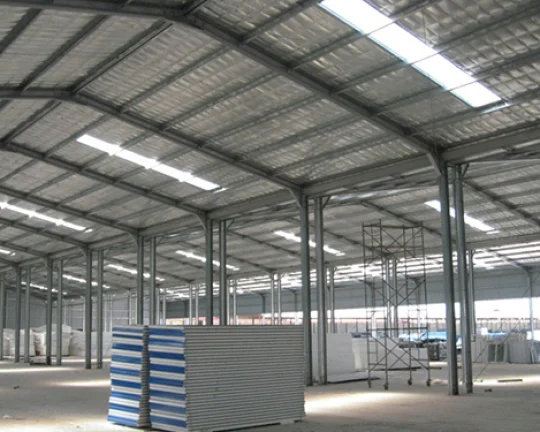 Cyprus Steel Structure Warehouse 60x20x8M