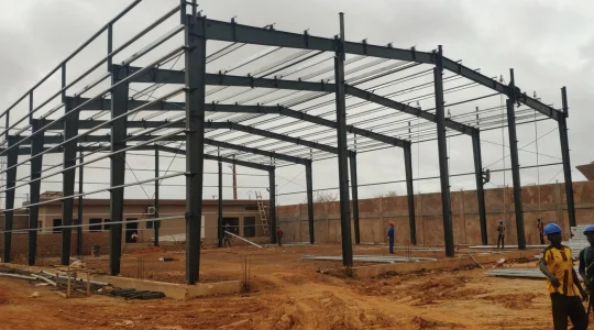 Steel Warehouse in Niger