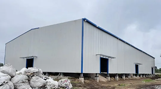 Prefab Warehouse in El Salvador