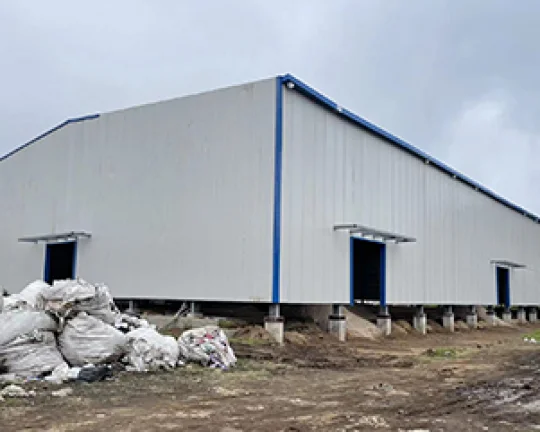 Prefab Warehouse in El Salvador