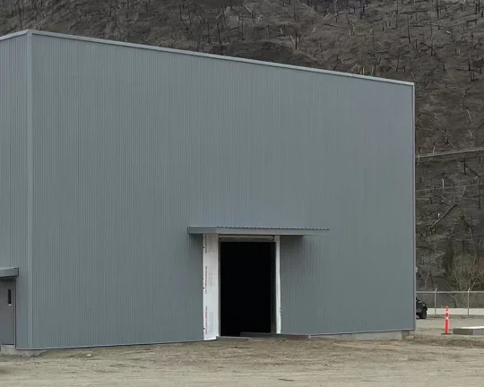 Steel Structure Warehouse in Canada