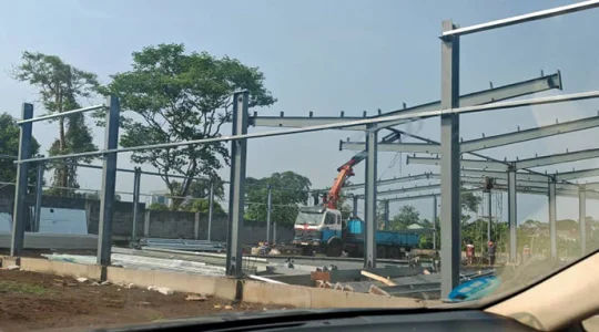 Steel Structure Warehouse in Equatorial Guinea