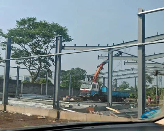 Steel Structure Warehouse in Equatorial Guinea