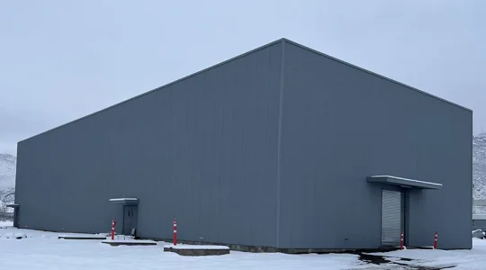 Steel Structure Warehouse in Canada