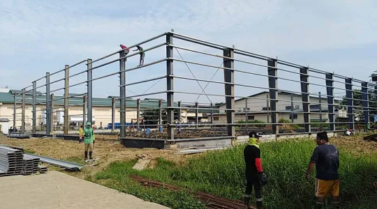 Philippines Steel Structure Warehouse