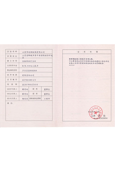 Qualification for Designing