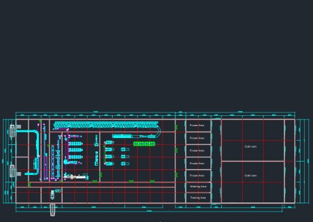 每小时5000只家禽屠宰线
