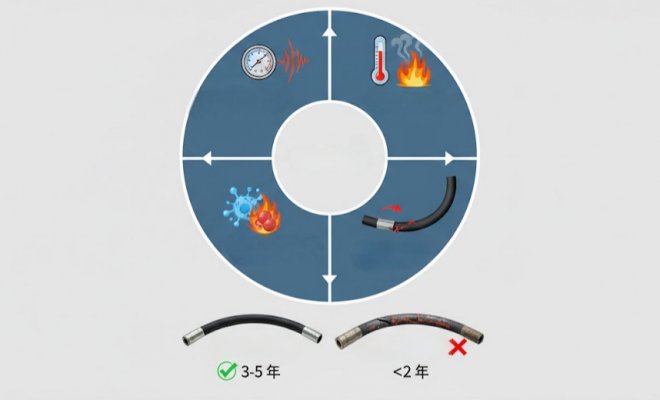 Каков срок службы гидравлического шланга?