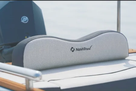 Navisoul 350GT fiberglass tender RIB with premium deck layout