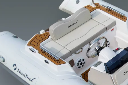 Navisoul 400GT 50HP tender RIB boat for dealer cooperation