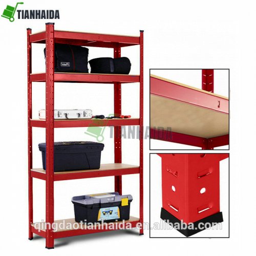 Qingdao Heavy Duty metal Garage adjustable warehouse shelving 