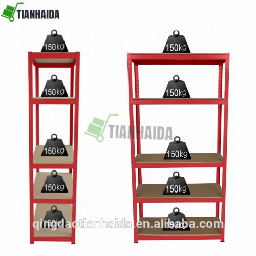 5 Tier Heavy Duty Garage adjustable warehouse storage rack numbering system