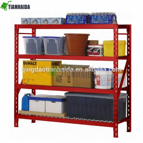 Heavy Duty steel warehouse Garage adjustable movable storage shelving units