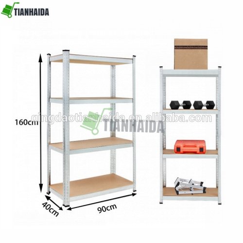 Stockwerksanlage 160x90x40cm 700kg Powder coating Blue adjustable steel warehouse storage iron shelving 