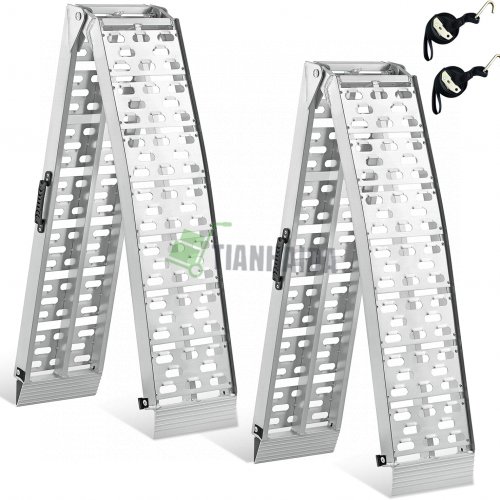 Foldable Loading Ramp Motorcycles Portable Aluminum Ramps